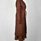 Manteau Matelassé - Marron