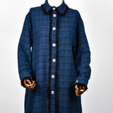 Veste Tweed - Bleu marine