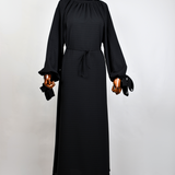 Robe Longue Noire Chic et Modeste