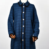 Veste Tweed - Bleu ciel