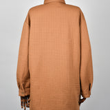 Surchemise oversize - Ambre