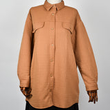 Surchemise oversize - Ambre