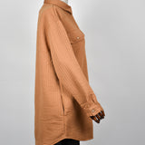 Surchemise oversize - Ambre