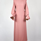 Robe Taille Ajustable - Rose