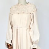 Robe Douce style Lin - Beige