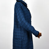 Veste Tweed - Bleu ciel
