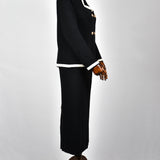Ensemble Tricot Jupe - Noir