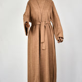 Abaya Kimono Trois Pièces - Camel