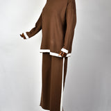 Ensemble Tricot Confort - Chocolat