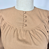 Robe Camel en Coton – Style Chic et Décontracté