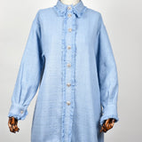Veste Tweed - Bleu ciel
