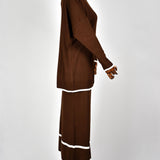 Ensemble Tricot Jupe - Beige