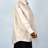 Chemisier Oversize Classique - Noir