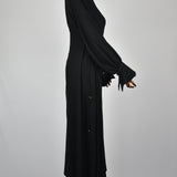 Robe Taille Ajustable - Noir